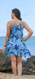 Hala Pineapples Hawaiian Scarf Hem Dress